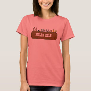 Camiseta ¡Regla de las mulas!
