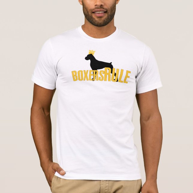 Camiseta Regla de los boxeadores (Anverso)