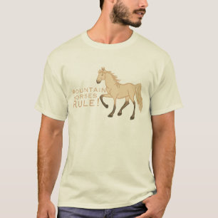 Camiseta Regla de los caballos de montaña