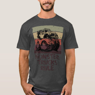 Camiseta Regla de los Camiones Monstruos - Camión Monstrual