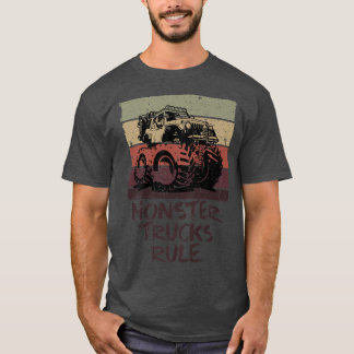 Camiseta Regla de los Camiones Monstruos - Camión Monstrual