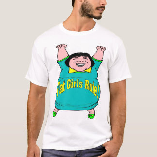 Camiseta Regla de los Chicas grasos