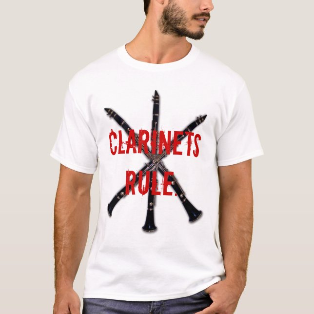 Camiseta Regla de los Clarinets (Anverso)