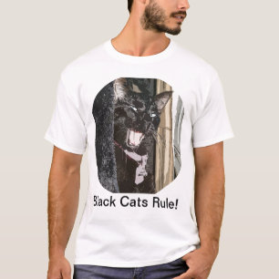 Camiseta ¡Regla de los gatos negros!