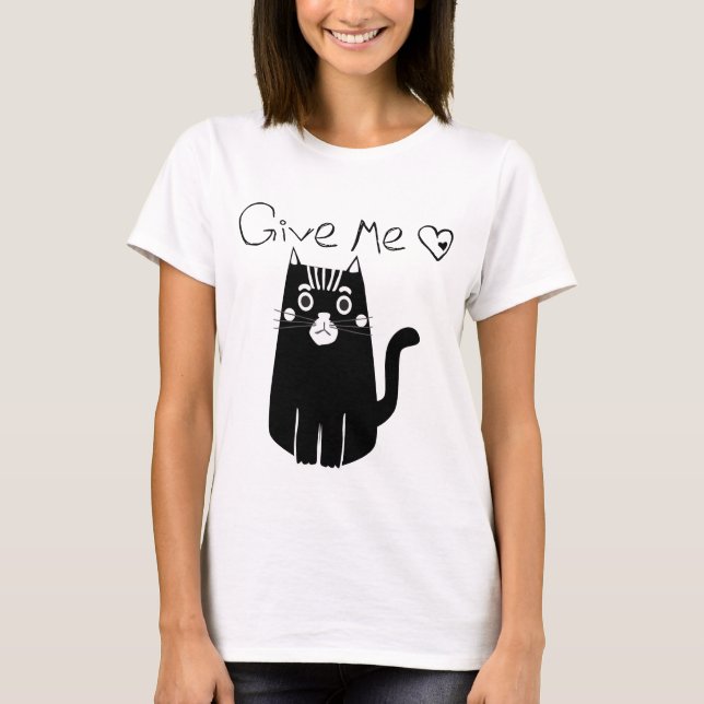 Camiseta Regla de los gatos negros (Anverso)