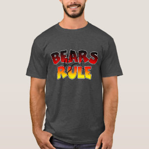 Camiseta Regla De Los Osos De La Pata Del Oso