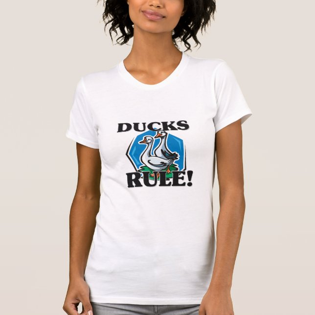 Camiseta ¡Regla de los PATOS! (Anverso)