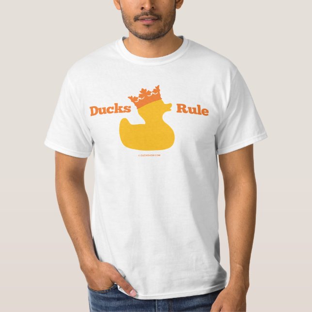 Camiseta Regla de los patos (unisex) (Anverso)