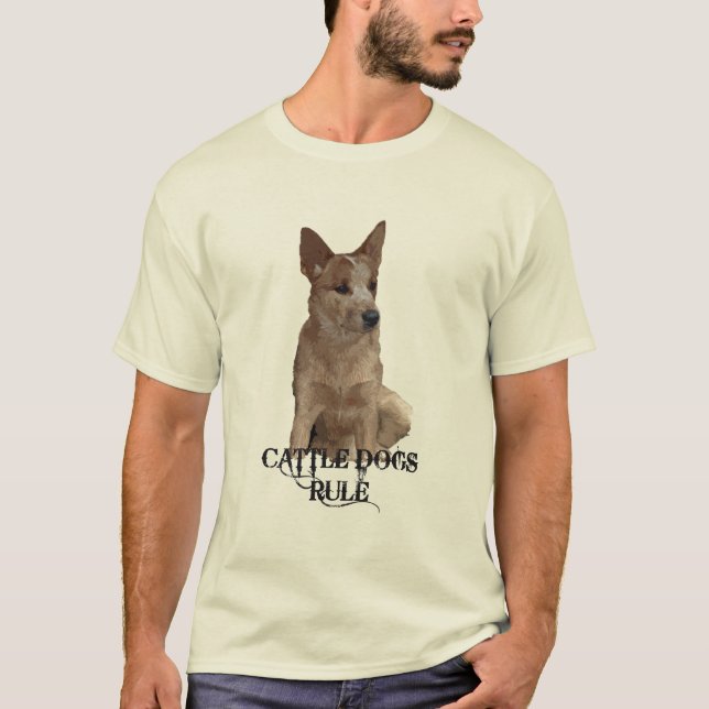 Camiseta Regla de los perros del ganado (Anverso)