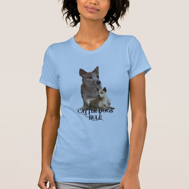 Camiseta Regla de los perros del ganado (Anverso)