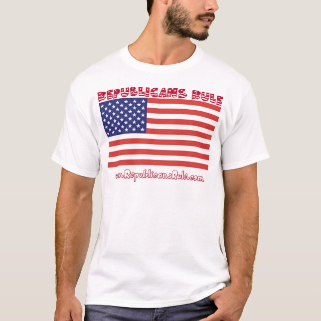 CAMISETA REGLA DE LOS REPUBLICANOS (Anverso)