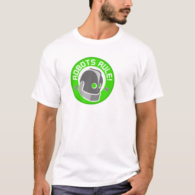 CAMISETA ¡REGLA DE LOS ROBOTS! (Anverso)