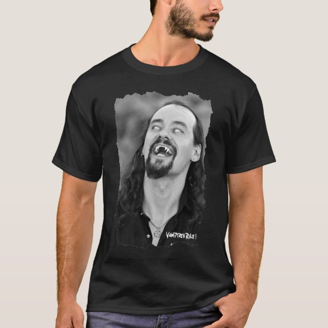 Camiseta ¡Regla de los vampiros! (Anverso)