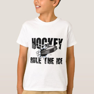 Camiseta Regla del hockey el hielo