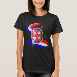 Camiseta Regla Unión Británica Jack Británico Tema gráf