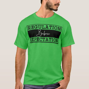 Camiseta Reglamentación antes de la expectativa 3