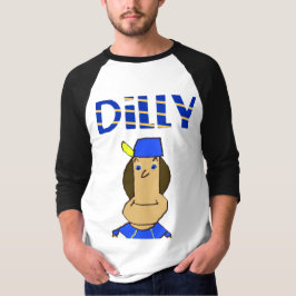 Camiseta Reglan Sleeve de 3/4 hombres Dilly