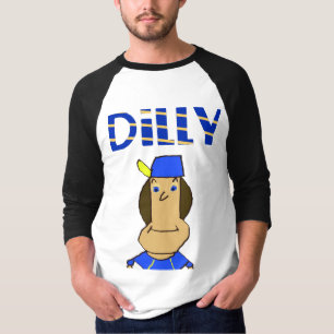 Camiseta Reglan Sleeve de 3/4 hombres Dilly