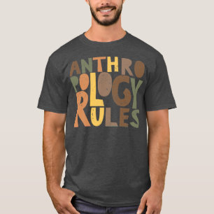 Camiseta Reglas de antropología