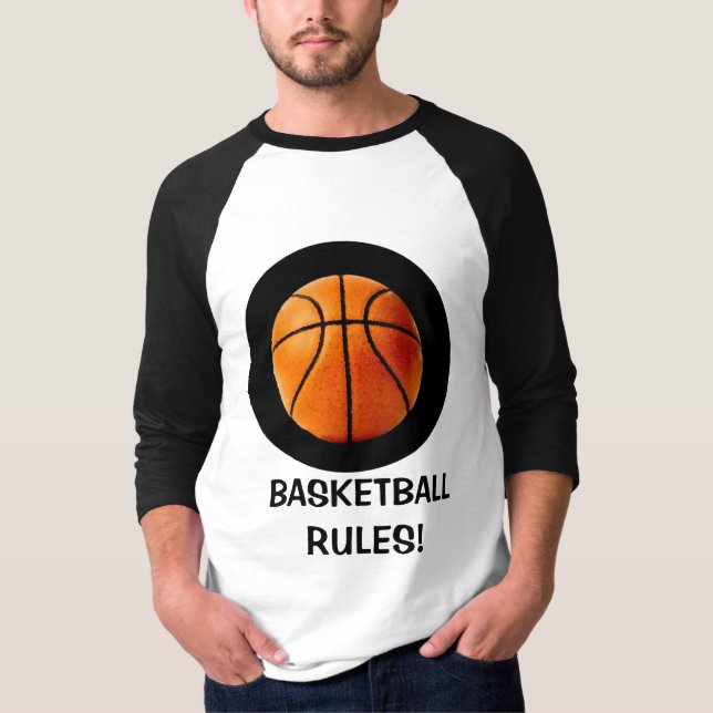 CAMISETA ¡REGLAS DE BALONCESTO! (Anverso)