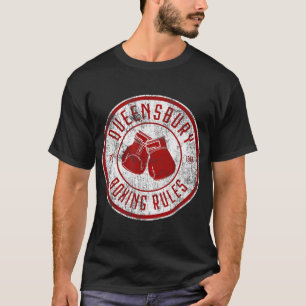 Camiseta Reglas de boxeo de Queensbury con problemas Boxeo