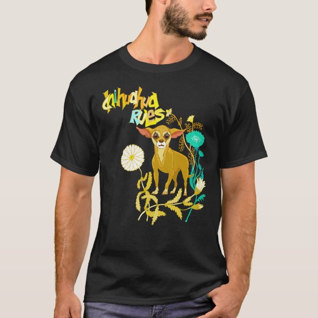 Camiseta ¡Reglas de Chihuahua! (Anverso)