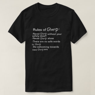 Camiseta Reglas de Glorp