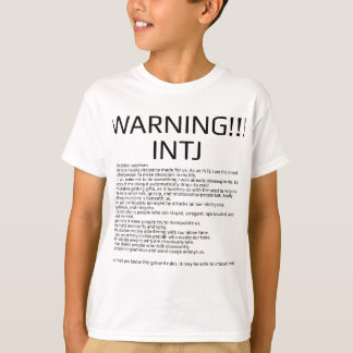 Camiseta Reglas de INTJ