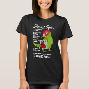 Camiseta Reglas de la Casa de Loros Es Mío Yo Conuro de Cab