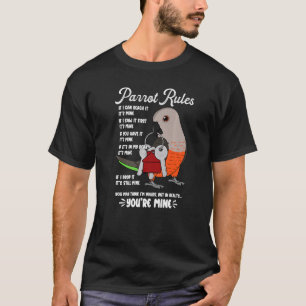 Camiseta Reglas de la Casa de Loros Es Mío Yo Loro de Vient