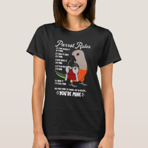 Camiseta Reglas de la Casa de Loros Es Mío Yo Loro de Vient