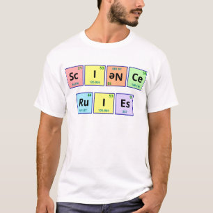 Camiseta Reglas de la ciencia