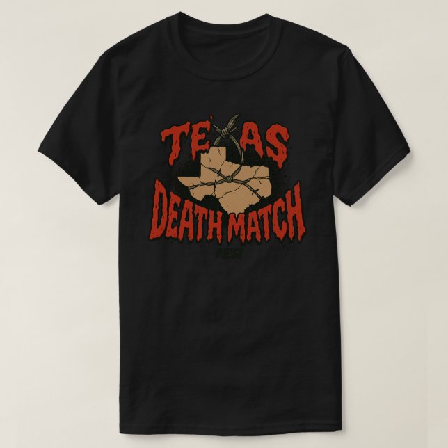 Camiseta Reglas de la Muerte de Texas de AEW All In (Diseño del anverso)