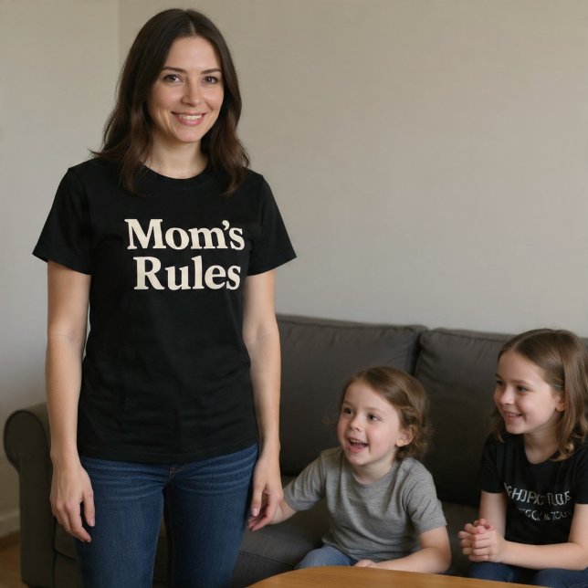 Camiseta Reglas de Mamá (Subido por el creador)