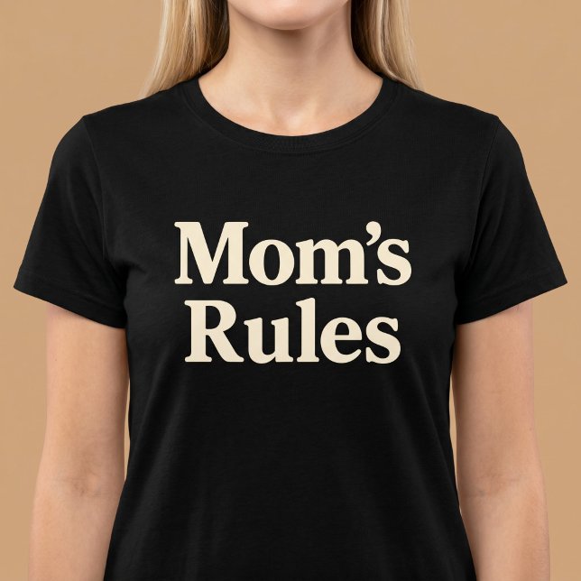 Camiseta Reglas de Mamá (Subido por el creador)