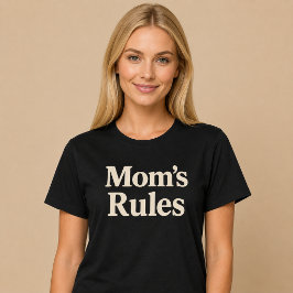 Camiseta Reglas de Mamá