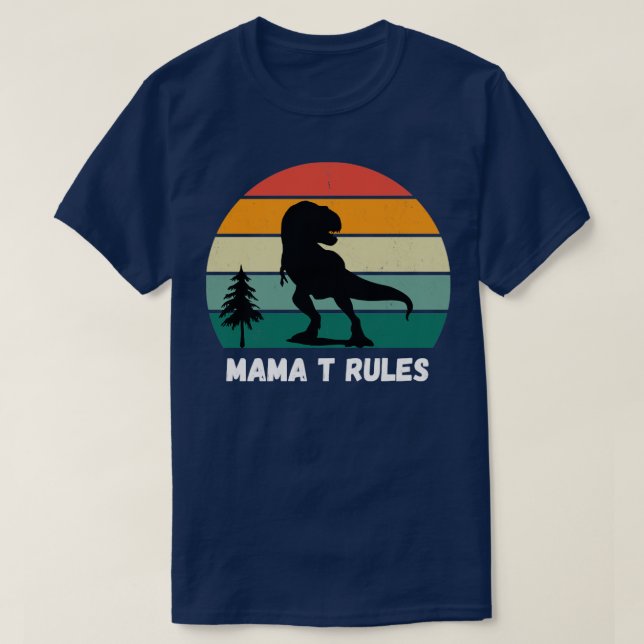 Camiseta Reglas de Mama T (Diseño del anverso)