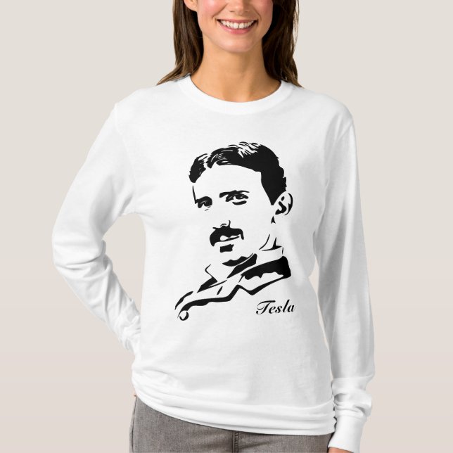 Camiseta ¡Reglas de Nikola Tesla! (Anverso)
