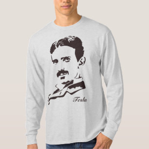 Camiseta ¡Reglas de Nikola Tesla! Brown