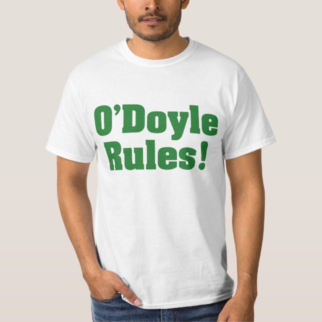 Camiseta Reglas de O'Doyle (Anverso)