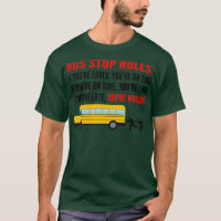 Reglas de parada de autobús de los conductores de 