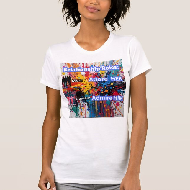 Camiseta Reglas de relación (Anverso)