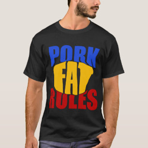 CAMISETA REGLAS DEL FAT DEL CERDO