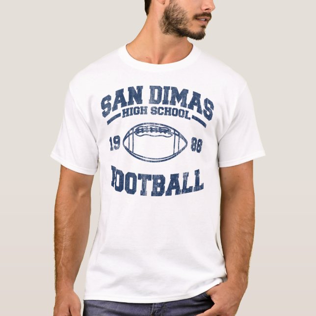 Camiseta reglas del fútbol de la High School secundaria de (Anverso)