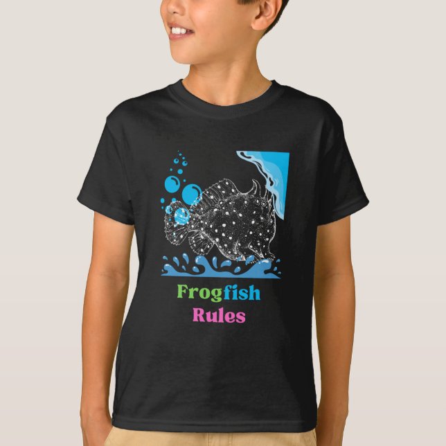 Camiseta Reglas del pez gordo (Anverso)