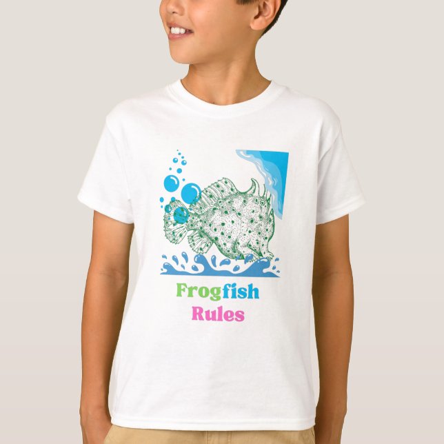 Camiseta Reglas del pez gordo (Anverso)