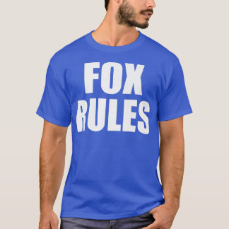 Camiseta Reglas FOX Hijo Hija Chica Nombre del bebé
