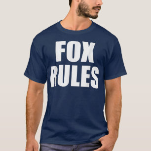 Camiseta Reglas FOX Hijo Hija Chica Nombre del bebé