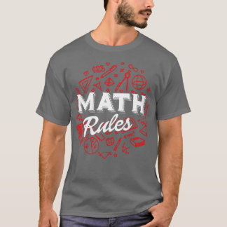 Camiseta Reglas matemáticas