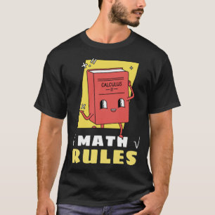 Camiseta reglas matemáticas einstein 